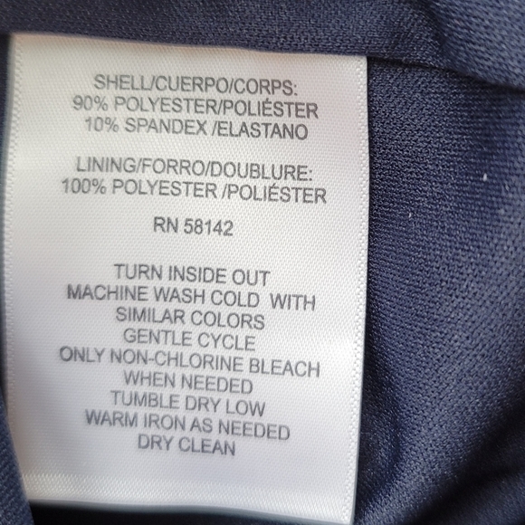 NWT MAGGY London Midi Sleeveless Dress Blue Size 2 - Picture 12 of 13